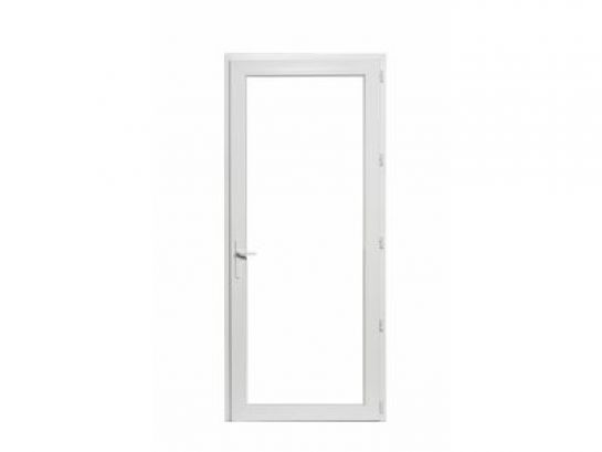 Porte fenêtre PVC standard H 215 X L 80 gauche REHAU 1 vantail 1